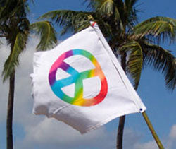 Rainbow Peace Flag