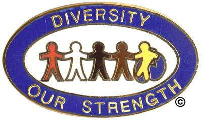 Diversity Our Strength Pin