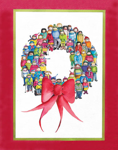 Wreath of Nations Holiday Cards