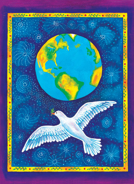Peace on Earth Dove Holiday Cards
